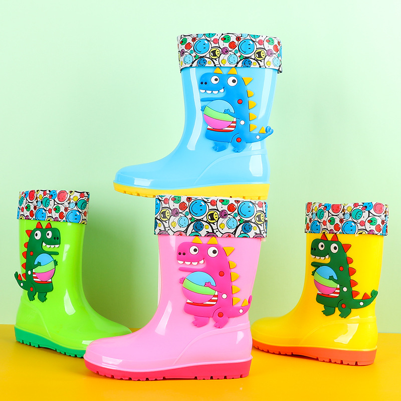Kids Dinosaur Rain Boots Child - огляд і ціна Kids Outdoor Water Play