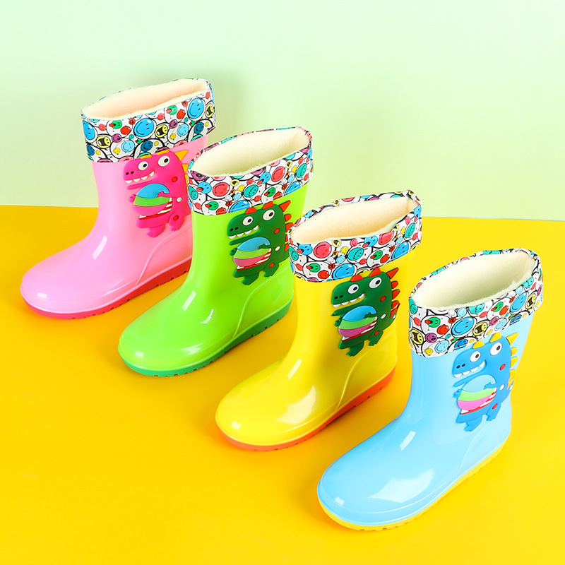 Kids Dinosaur Rain Boots Child - огляд і ціна Kids Outdoor Water Play