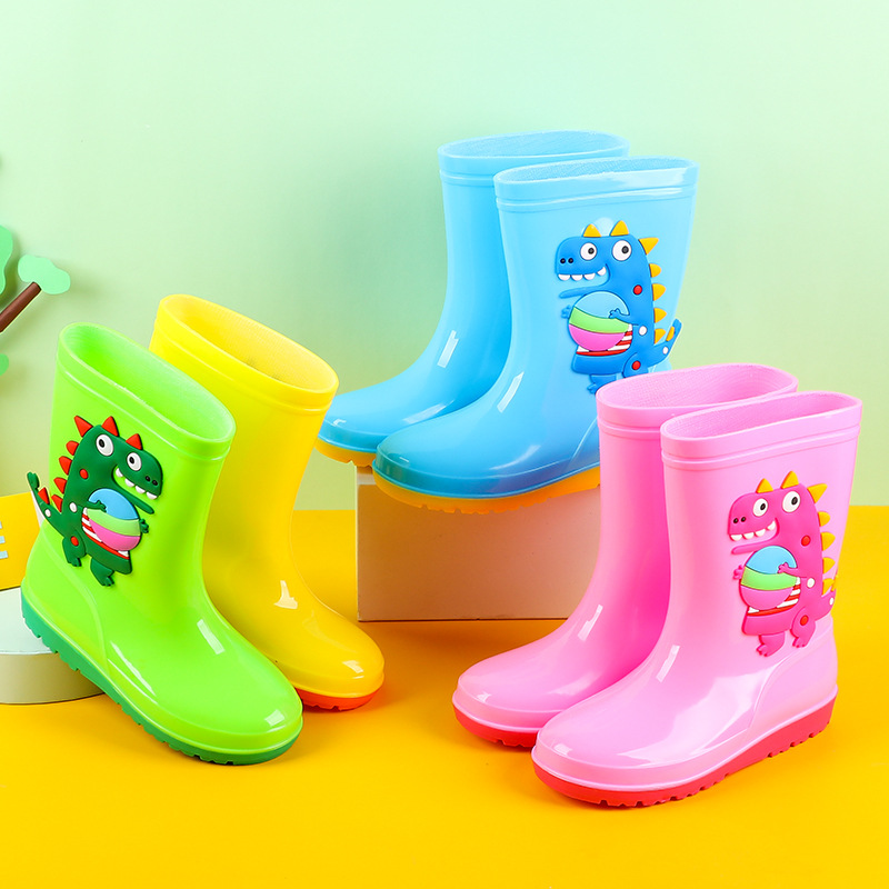 Kids Dinosaur Rain Boots Child - огляд і ціна Kids Outdoor Water Play