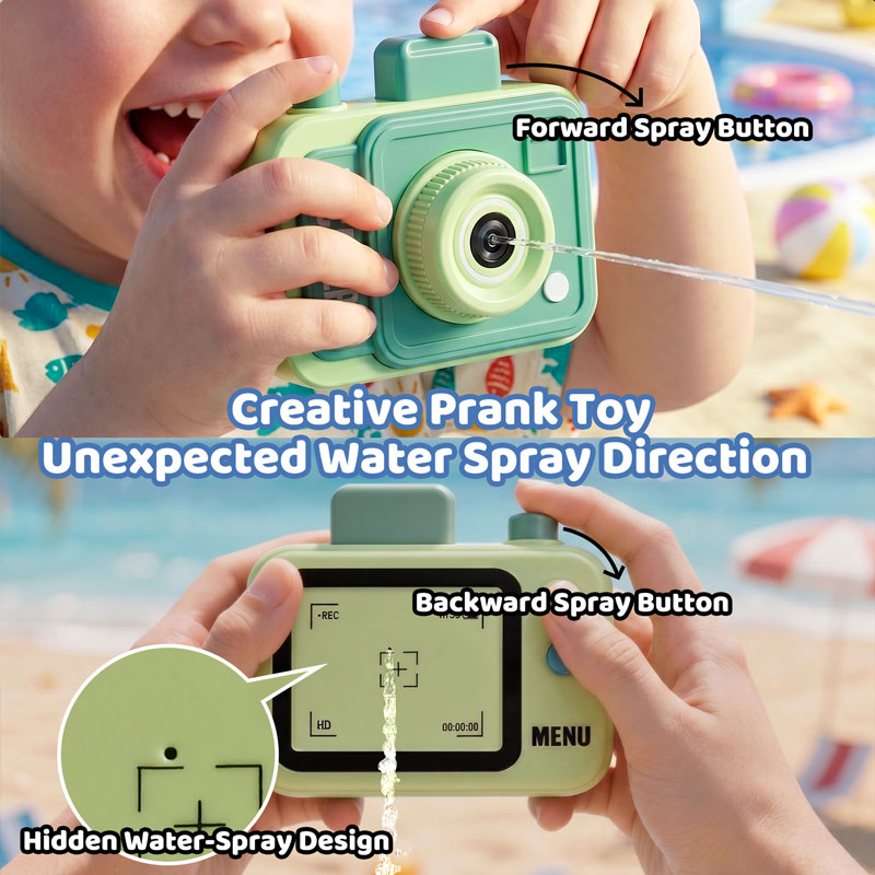 Double-sided Water Gun Camera  - огляд і ціна Kids Outdoor Clubhouse