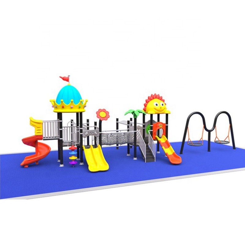 Wholesale Low Price Outdoor Am - огляд і ціна Kids Outdoor Swing Set With Slide
