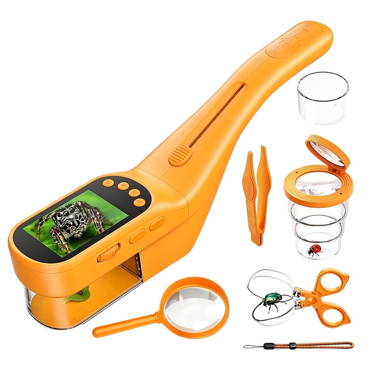 500X Handheld Microscope for K - огляд і ціна Kids Outdoor Explorer Kit