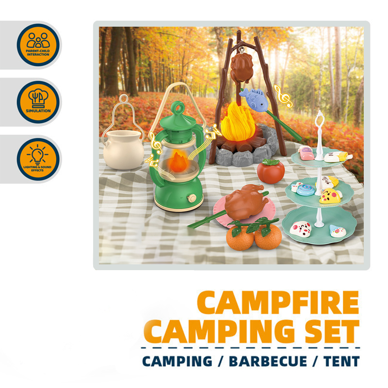Kids Camping Set Campfire Pret - огляд і ціна Kids Outdoor Lights