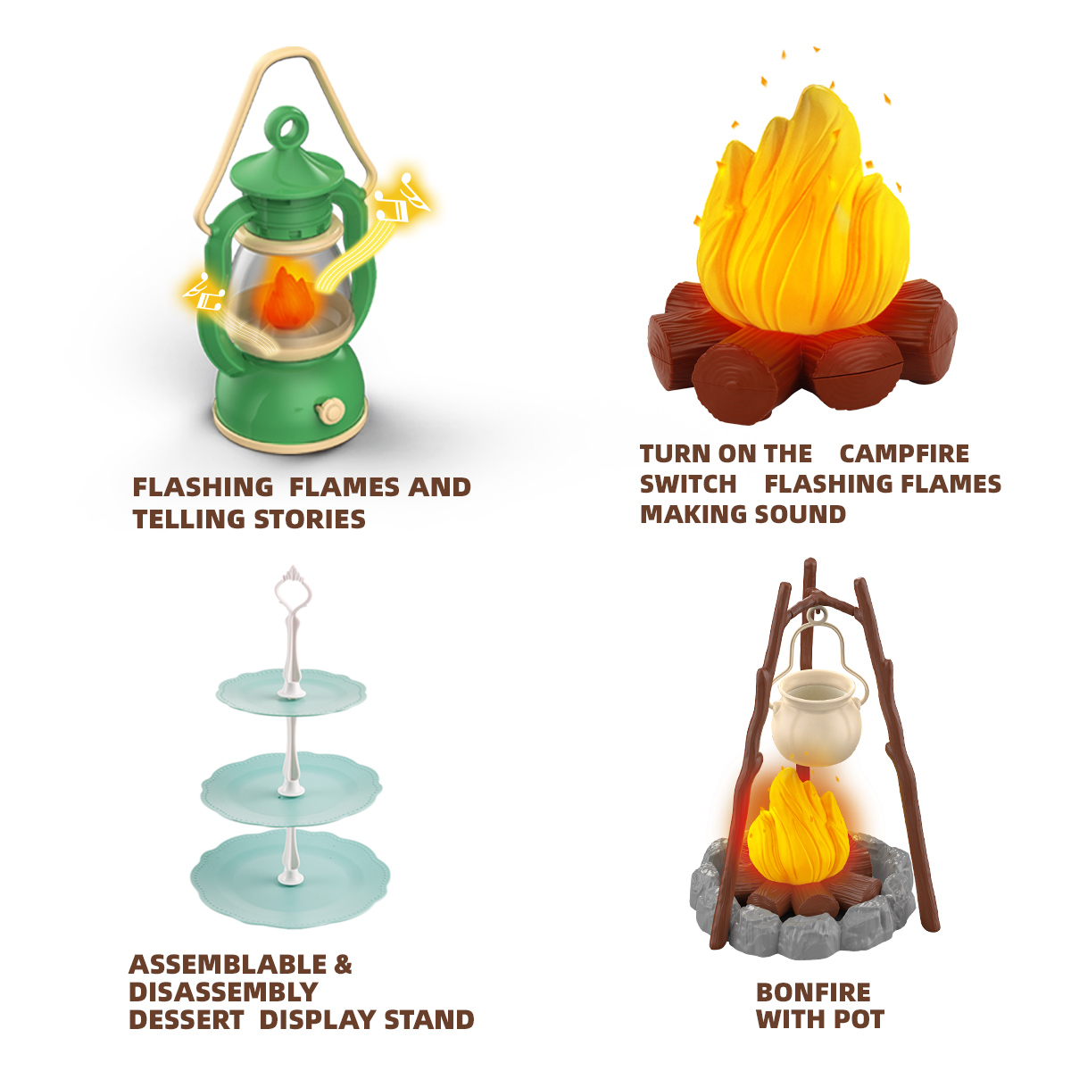 Kids Camping Set Campfire Pret - огляд і ціна Kids Outdoor Lights