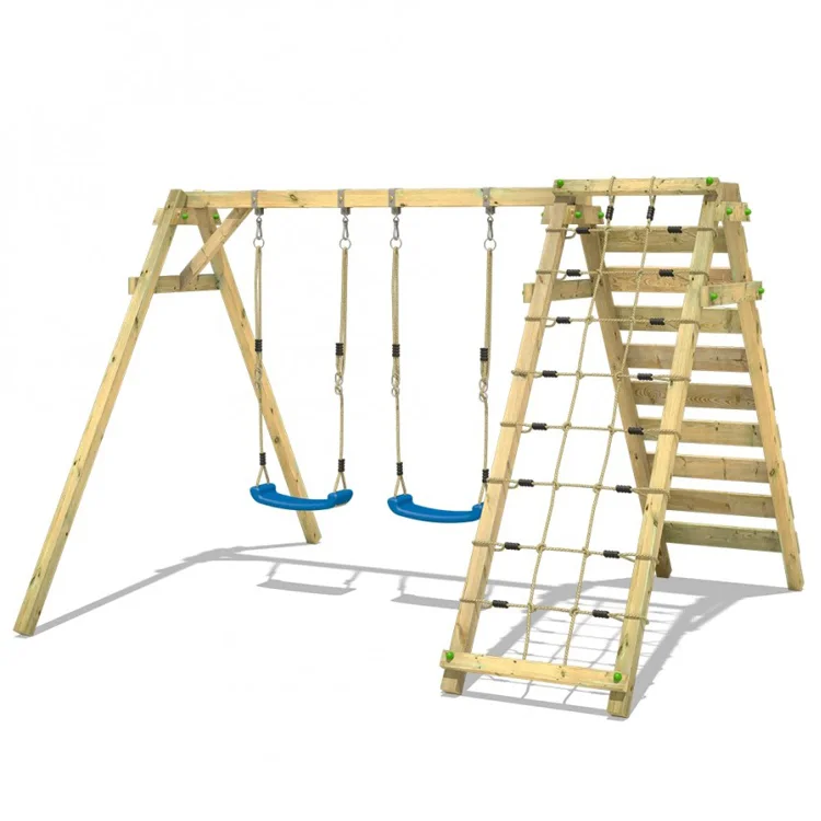 2026 Outdoor Wooden Small Play - огляд і ціна Kids Outdoor Swing Set With Slide