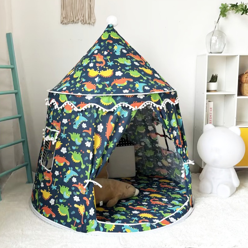 Large Teepee Tent for Kids Fol - огляд і ціна Outdoor Tent Playhouse