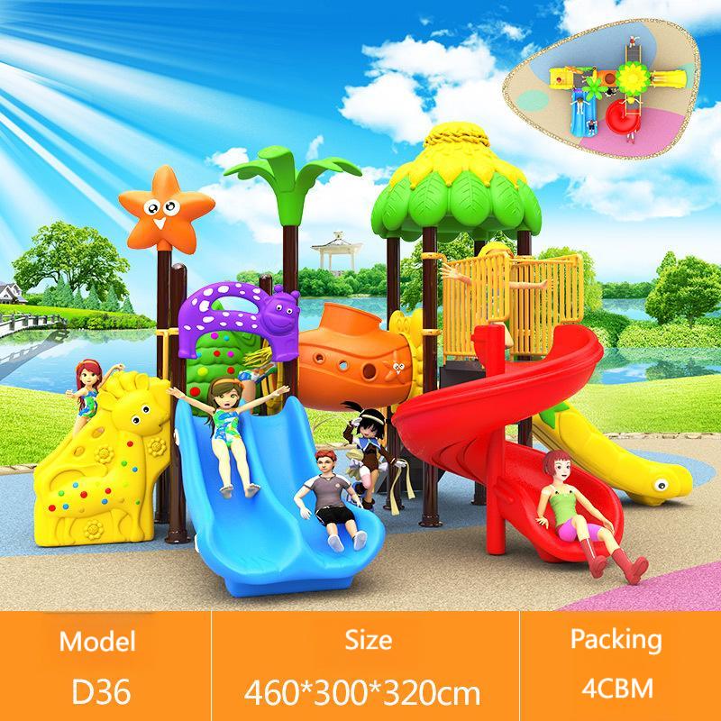 Small Cheap Playground Equipme - огляд і ціна Kids Outdoor Swing Set With Slide