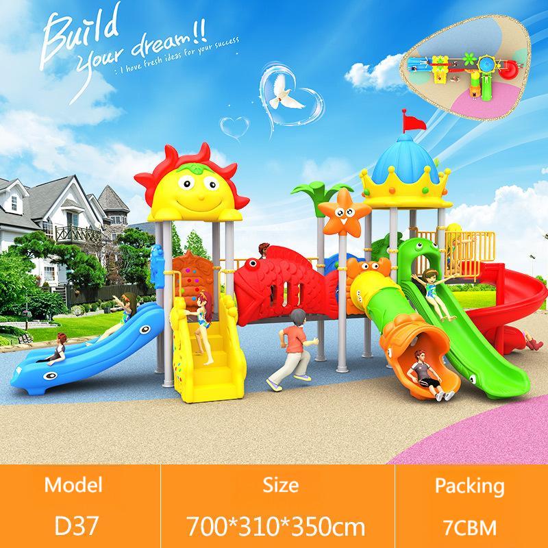 Small Cheap Playground Equipme - огляд і ціна Kids Outdoor Swing Set With Slide