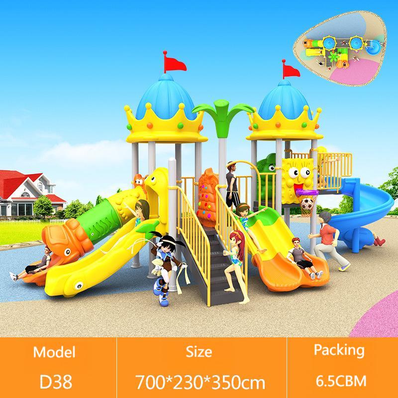 Small Cheap Playground Equipme - огляд і ціна Kids Outdoor Swing Set With Slide
