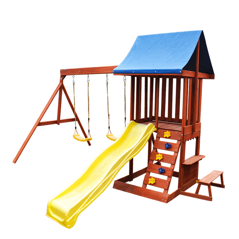 Play Centre - Garden Courtyard - огляд і ціна Kids Outdoor Swing Set With Slide