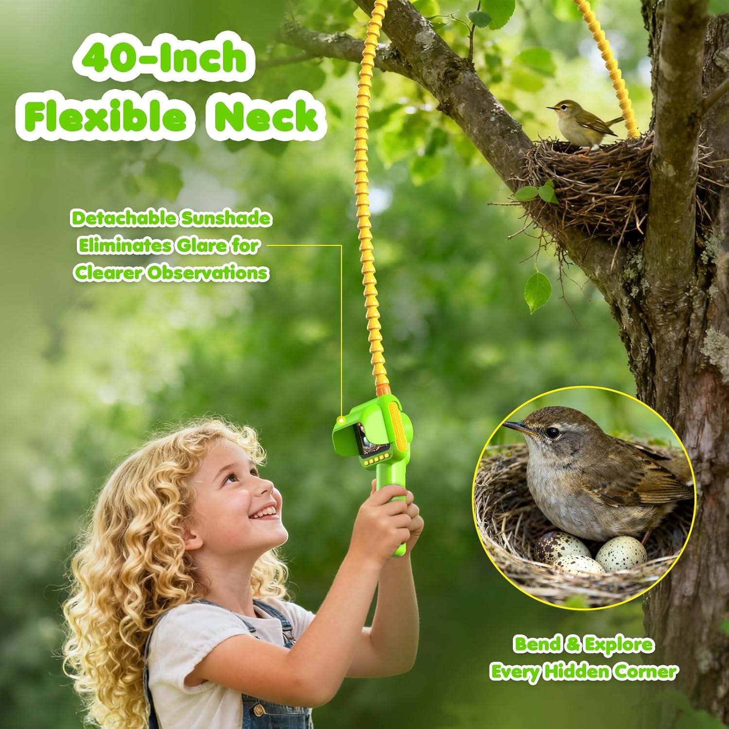 Endoscope for Kids, Borescope  - огляд і ціна Kids Outdoor Lights