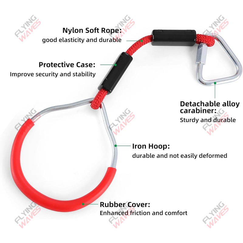 Kids Hanging GYM Ring Swing Cl - огляд і ціна Kids Outdoor Climbing