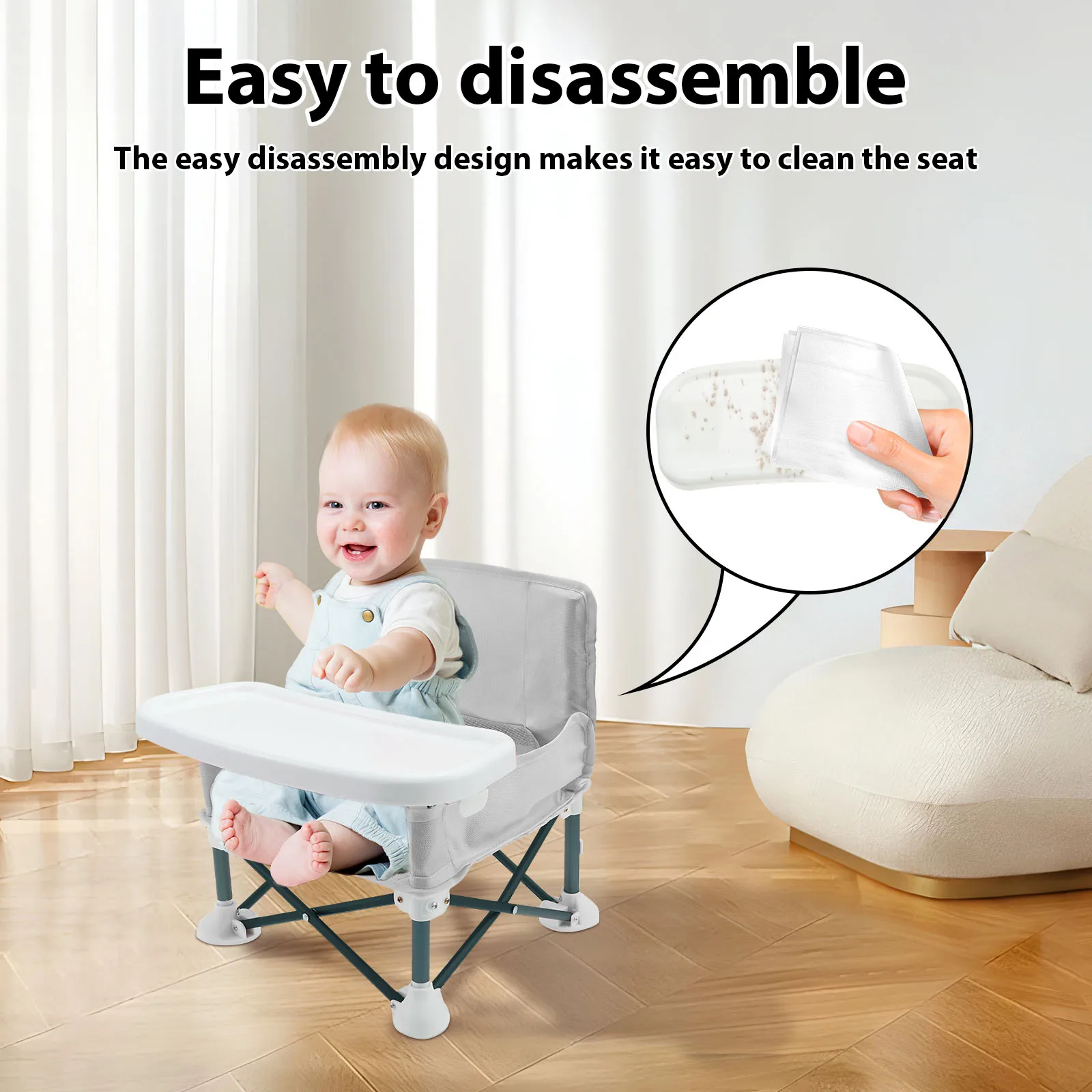 Toddler Booster Seat with Chil - огляд і ціна Kids Outdoor Folding Chair