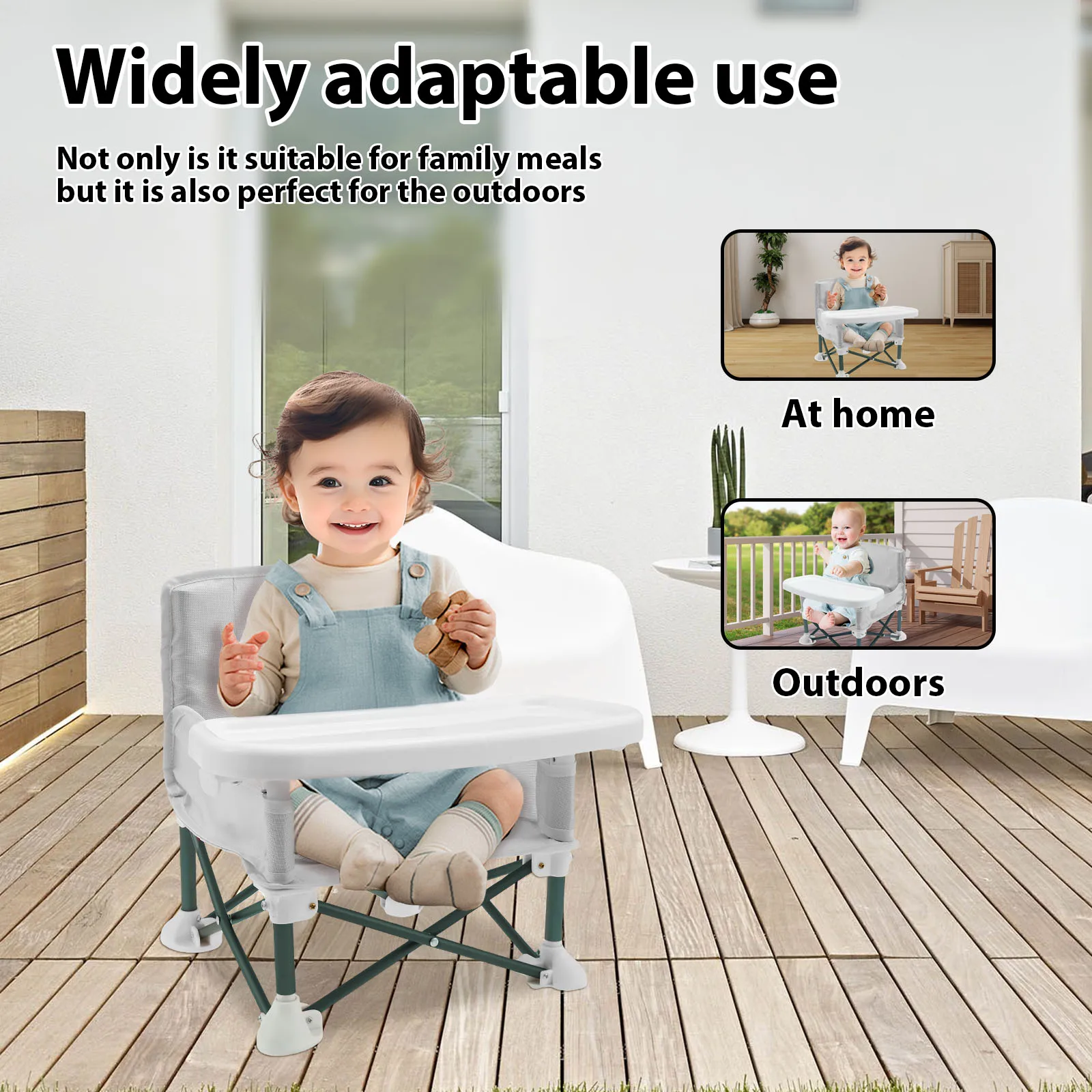 Toddler Booster Seat with Chil - огляд і ціна Kids Outdoor Folding Chair