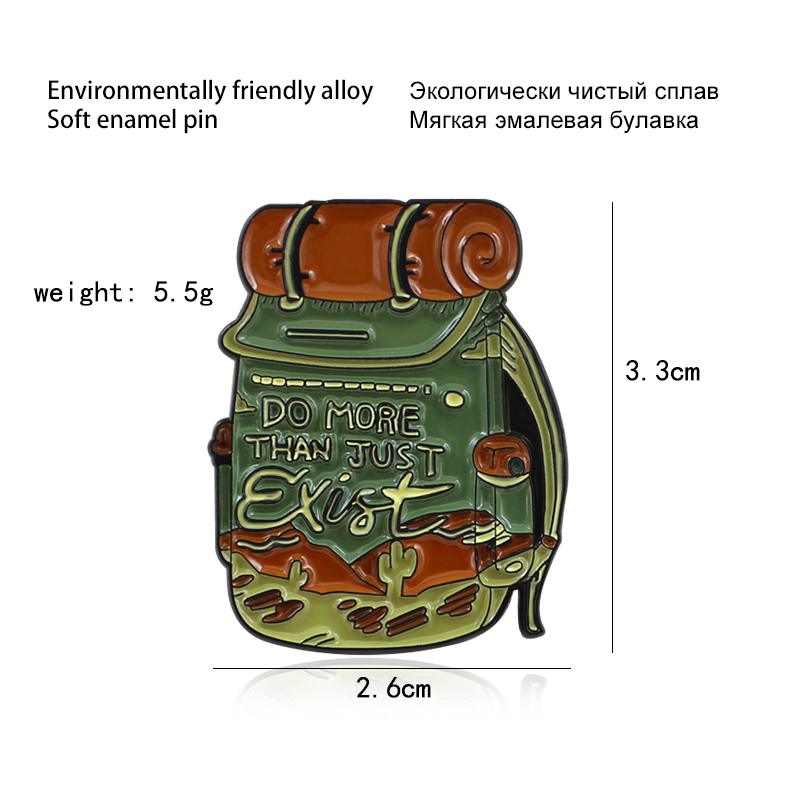 Fashion Backpack Enamel Pins D - огляд і ціна Kids Outdoor Backpack