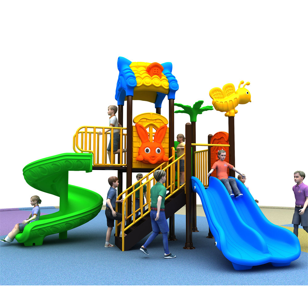 Hot Sale Children Outdoor Amus - огляд і ціна Kids Outdoor Swing Set With Slide