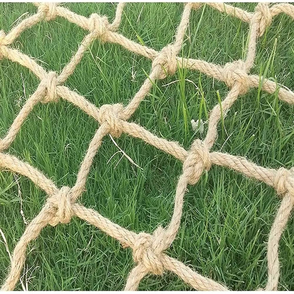 Hemp Rope Climbing Net Garden  - огляд і ціна Kids Outdoor Tools