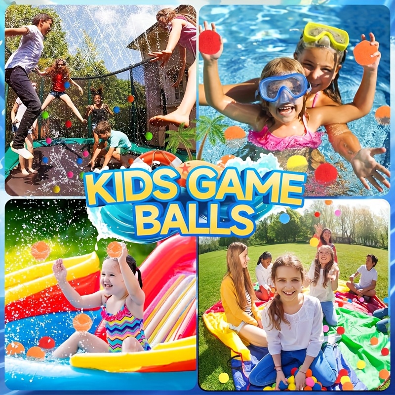 12/30/60Pcs Reusable Water Bal - огляд і ціна Kids Outdoor Water Play