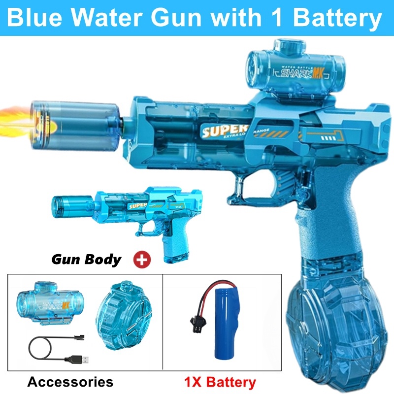Electric Water Blaster Gun - A - огляд і ціна Kids Outdoor Lights