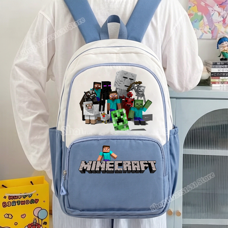 2pcs Miner Crafts Schoolbag wi - огляд і ціна Kids Outdoor Backpack