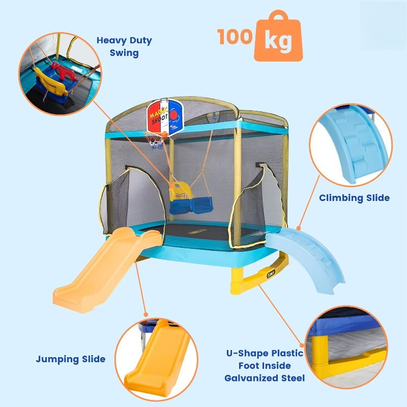 Wholesale Trampoline Outdoor K - огляд і ціна Kids Outdoor Trampoline