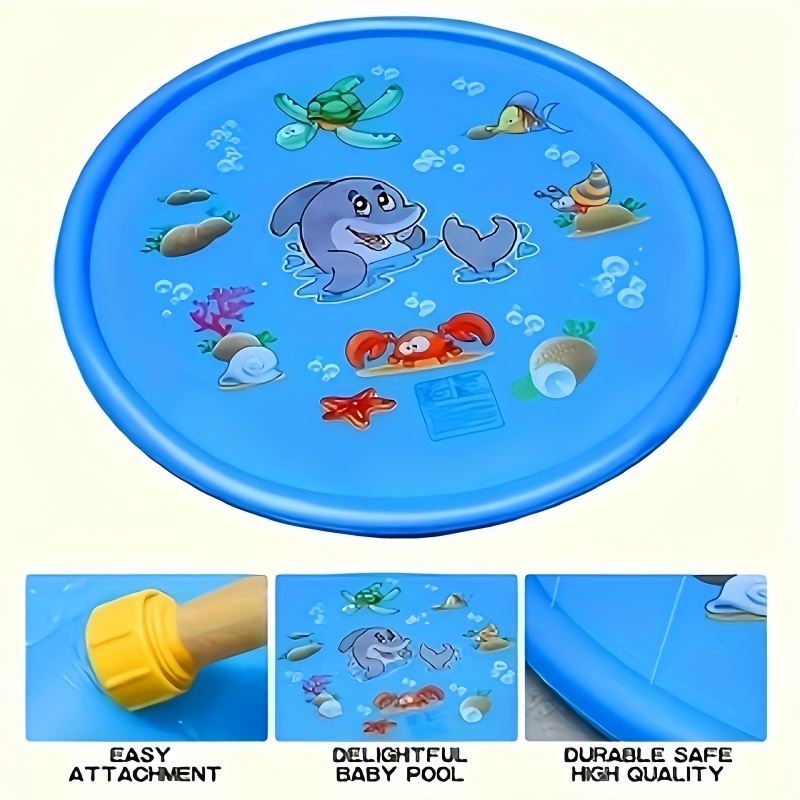Children Play Spray Mat 100cm  - огляд і ціна Kids Outdoor Clubhouse