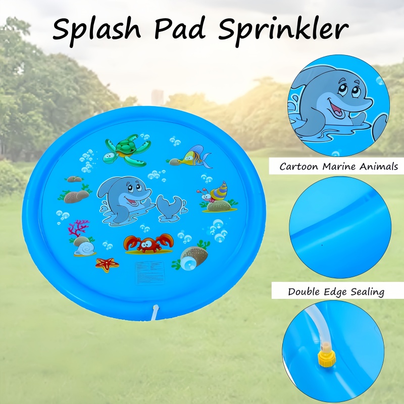 Children Play Spray Mat 100cm  - огляд і ціна Kids Outdoor Clubhouse