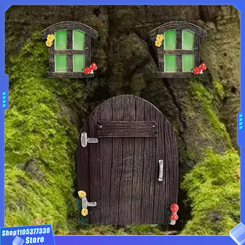 Miniature Fairy Door Sculpture - огляд і ціна Kids Outdoor Fairy Garden