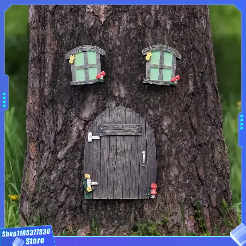 Miniature Fairy Door Sculpture - огляд і ціна Kids Outdoor Fairy Garden