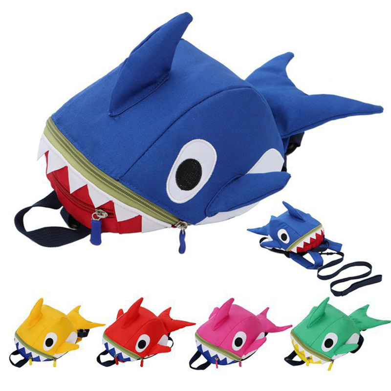 1Pcs Funny Cartoon Shark Backp - огляд і ціна Kids Outdoor Backpack